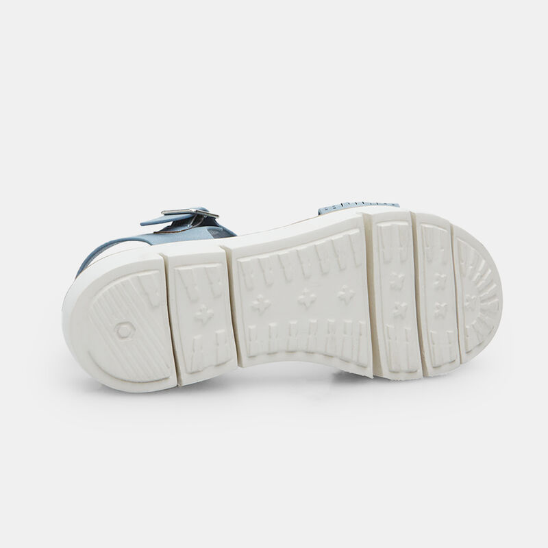 Sandalo da donna z platformą suola 4 cm