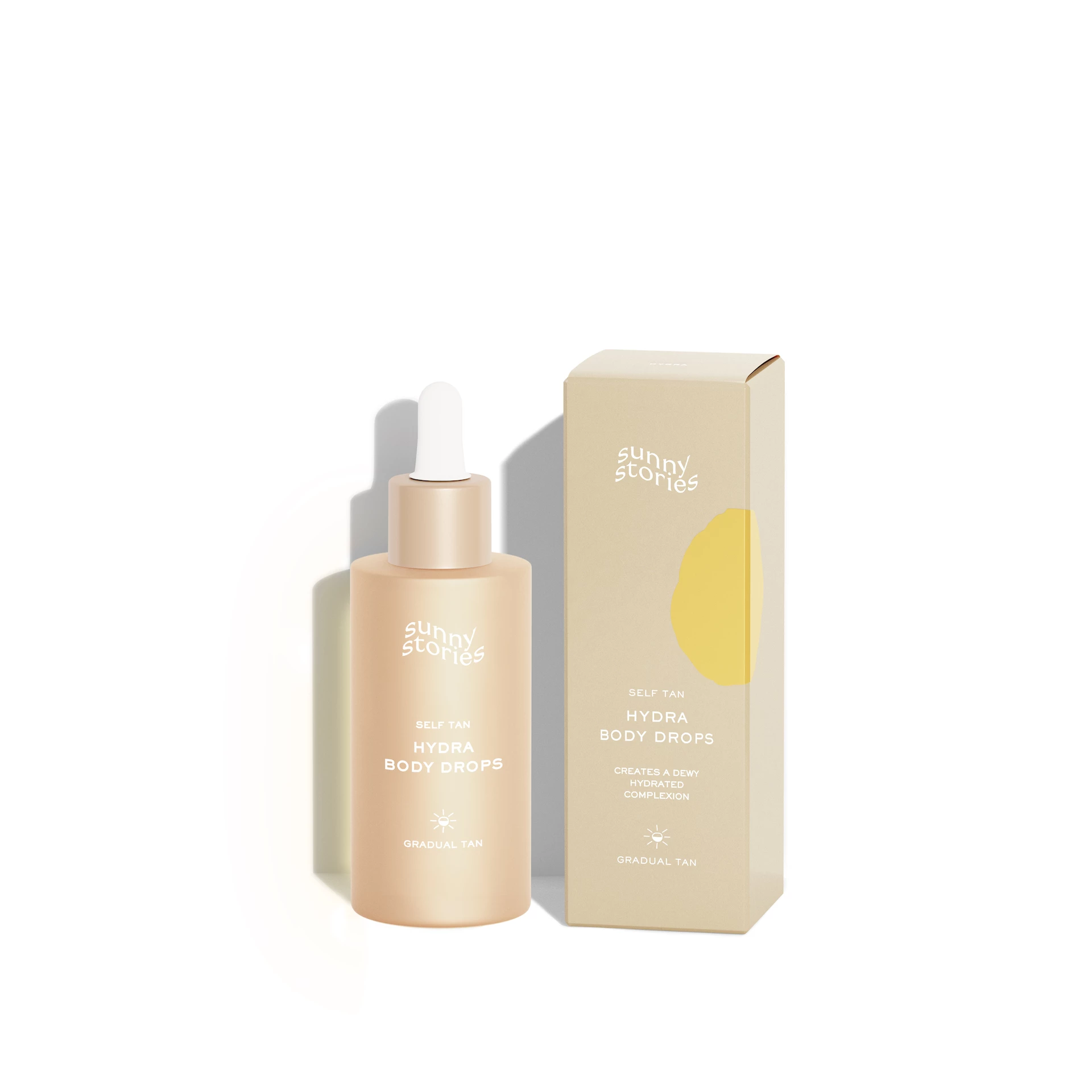 Önbarnító hidratáló testcseppek fokozatos 50 ml - Sunny Stories