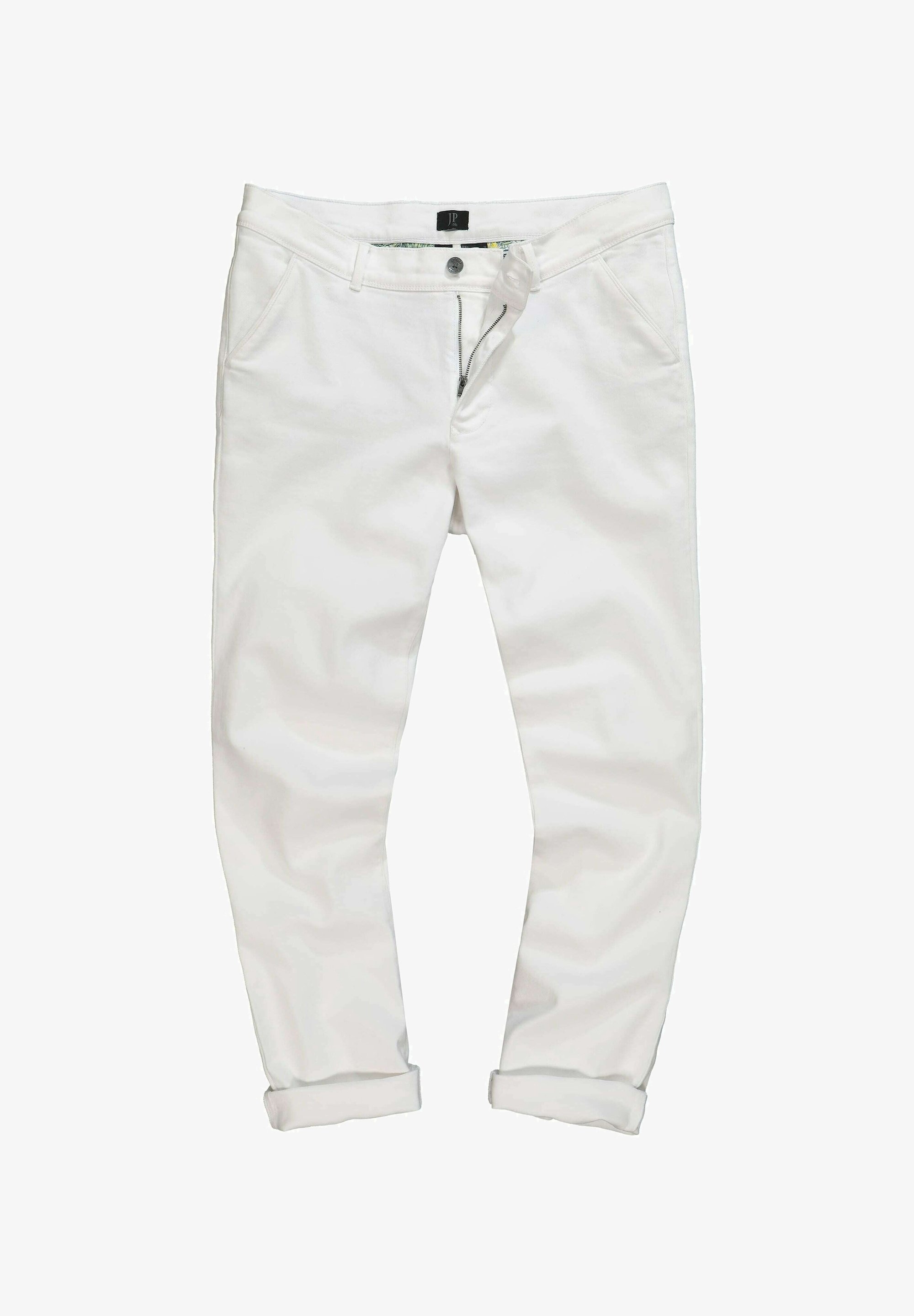 JP1880 Chino kalhoty - bílé