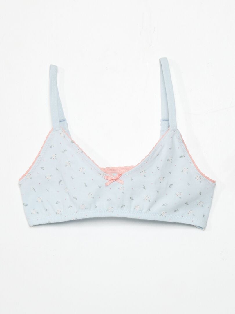 Set van 2 sportbeha's - BLAUW