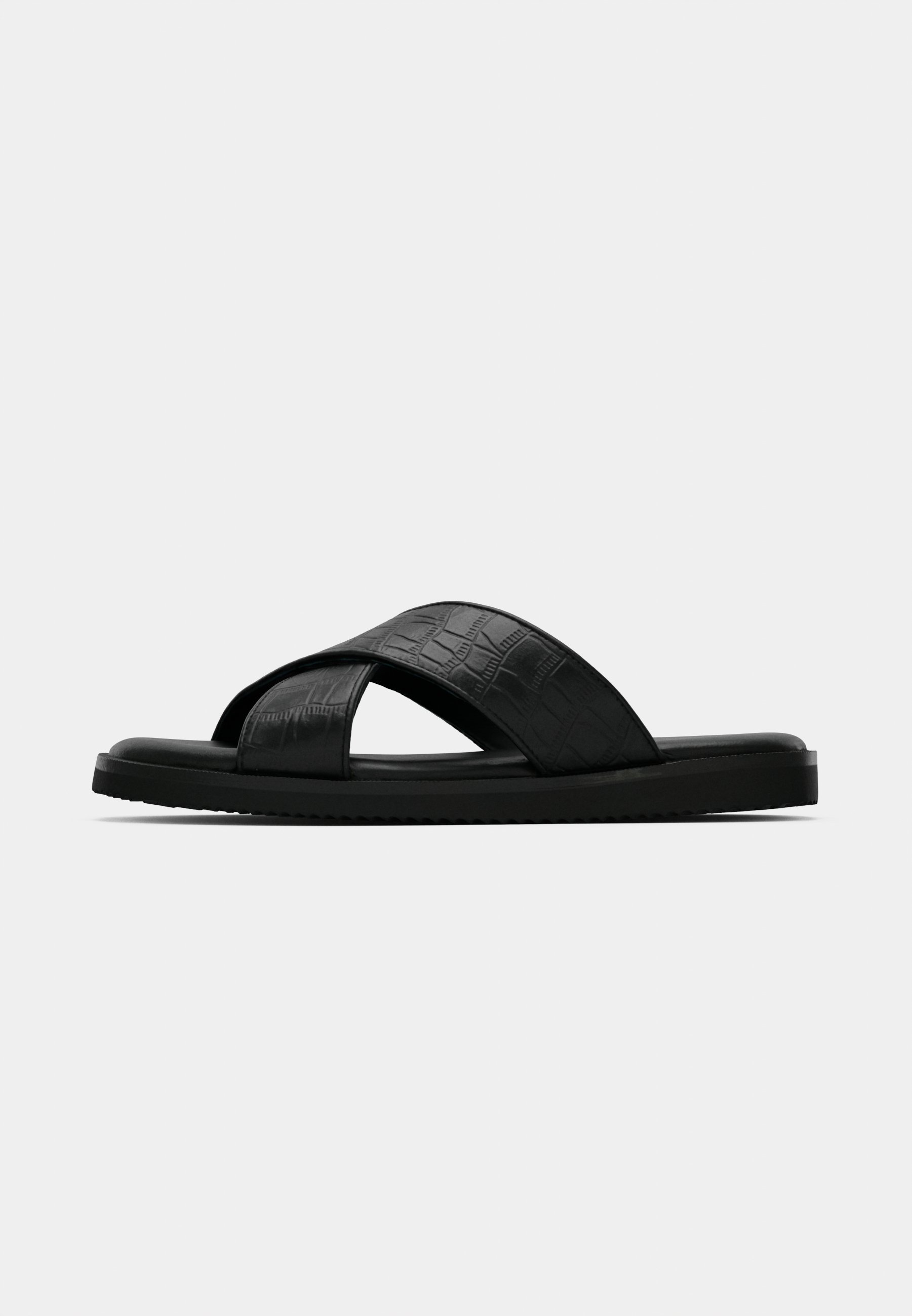 Zign LEATHER - Muiltjes - zwart