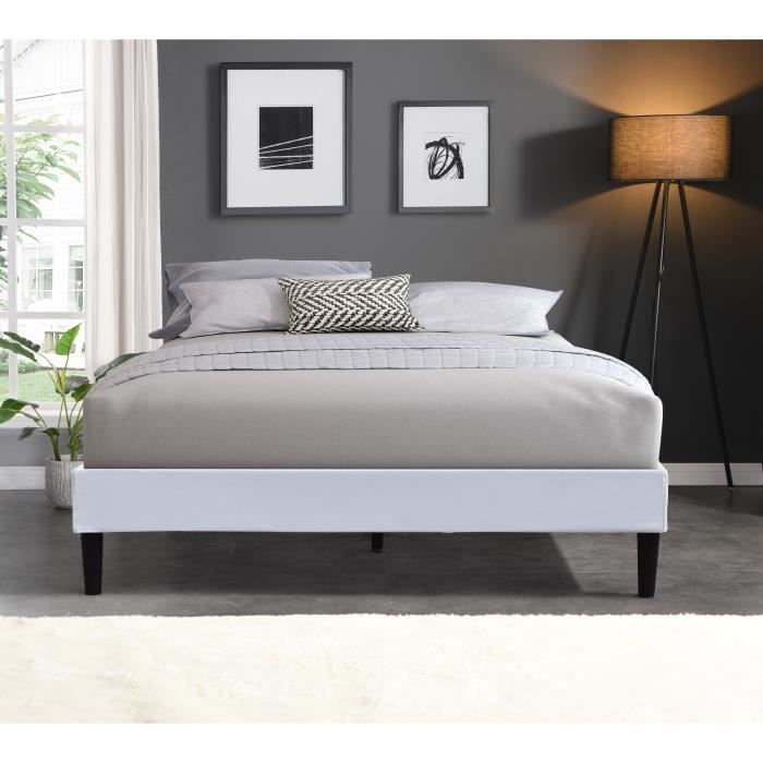 Sommier - Opale - 120x190 cm - Déhoussable - Housse Lavable - 13 Lattes en Peuplier