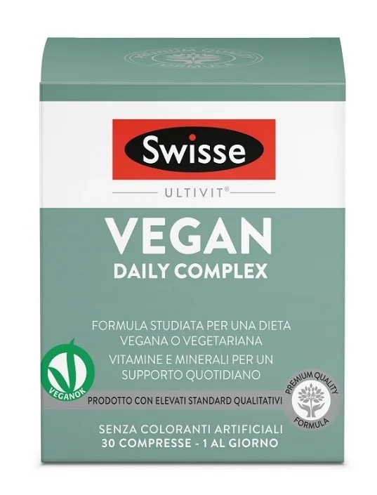 SWISSE Swisse Vegan Daily Complex 30 comprimidos com vitaminas e minerais
