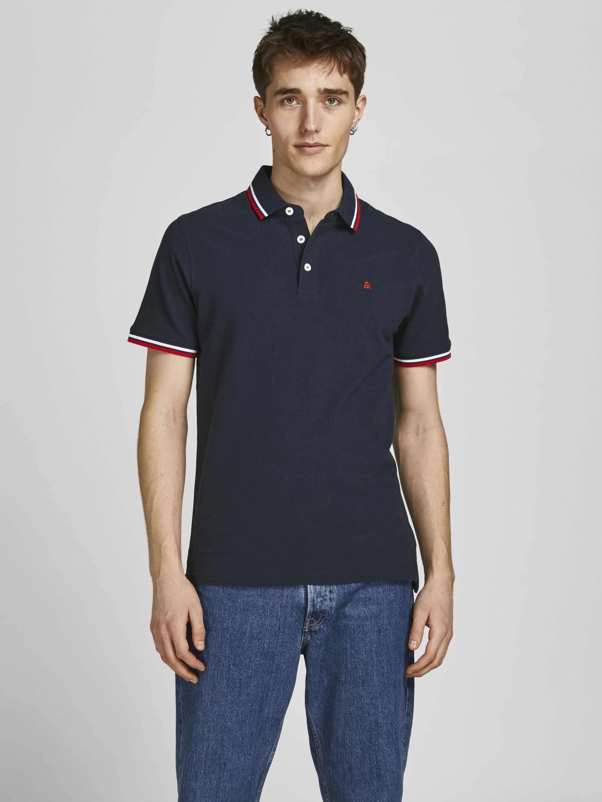 Jack & Jones JJEPAULOS 2 PACK - Polokošile - black