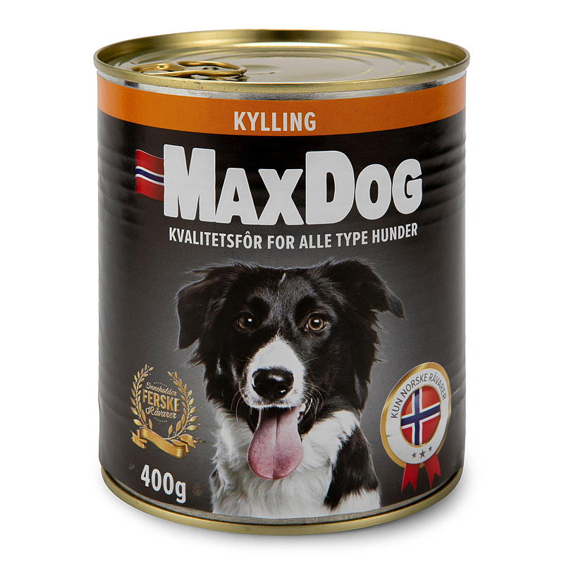 MaxDog hondenvoer 400 g kip MaxDog