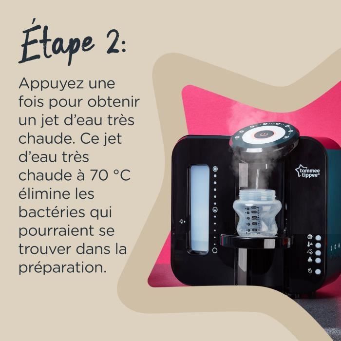 TOMMEE TIPPEE Perfect Prep Bottle Warmer, Black