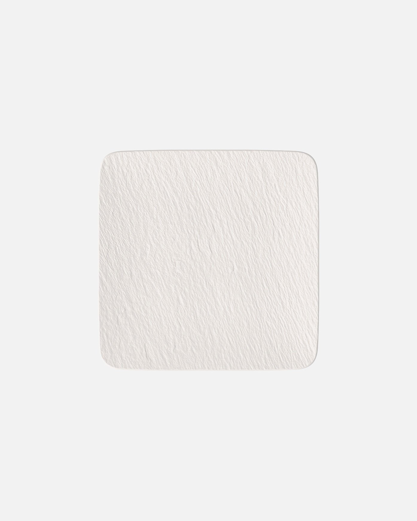 Villeroy & Boch servēšanas šķīvis, kvadrātveida/gardēžu šķīvis, modelis Rock blanc - 1 gab.