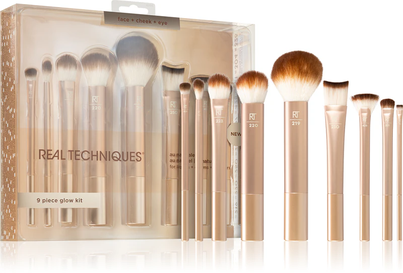 Conjunto de pincéis Real Techniques Au Naturale