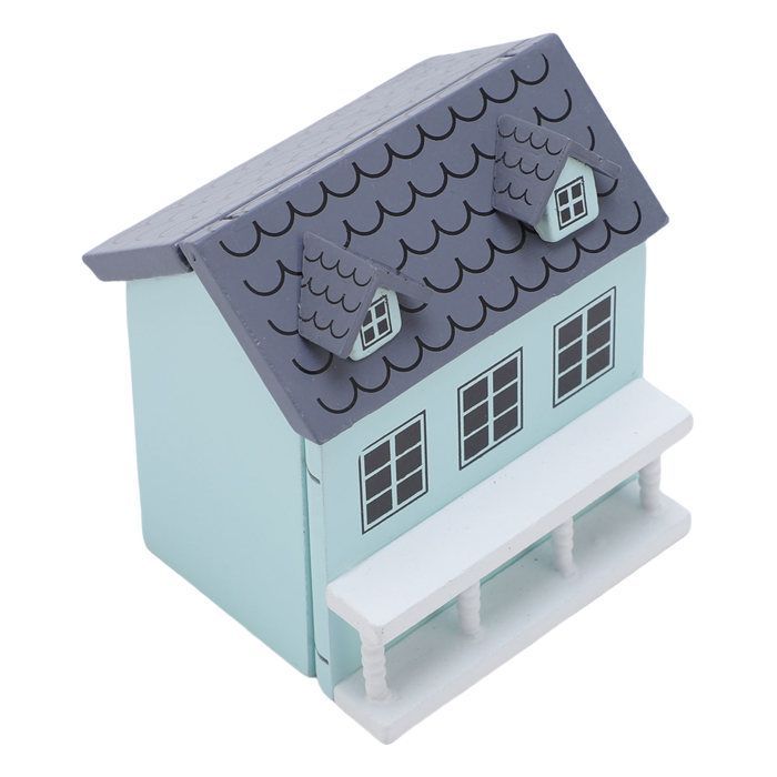 Casita de campo en miniatura Shipenophy para accesorios de casas de muñecas, decoración de oficina, modelo de juego de actividades.