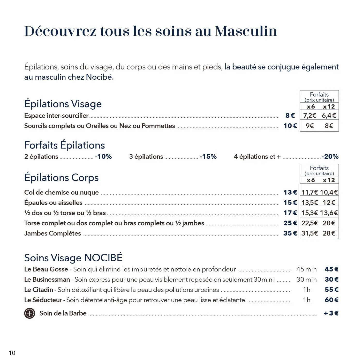 Nocibé Coffret Cadeau Au Masculin