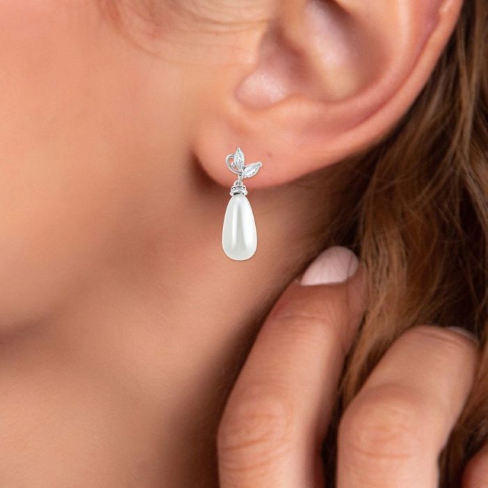 Pendientes de SC Bohème adornados con circonitas
