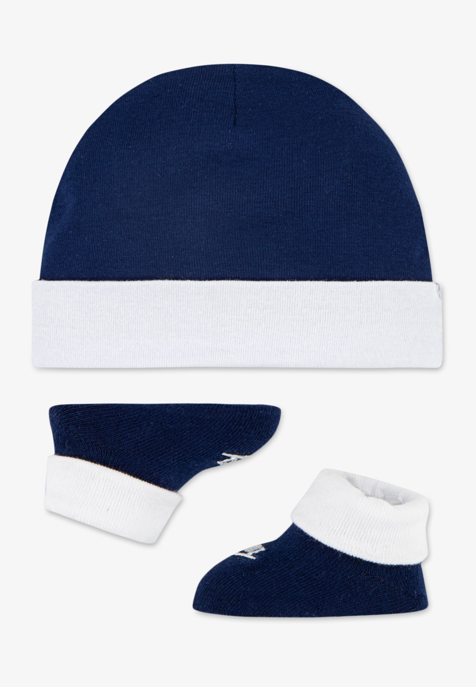 Nike Sportswear FUTURA MUTS EN BABYBOOTJES SET - Muts - blauw