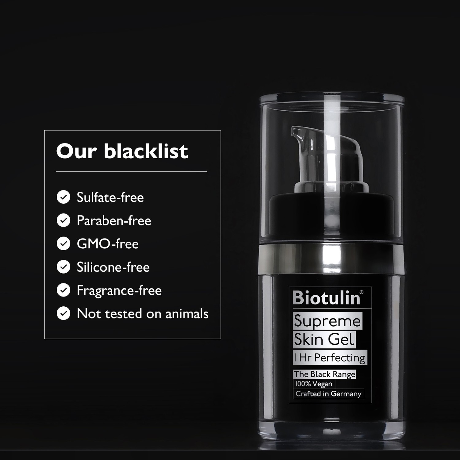Biotulin Supreme veido kreminis odos gelis - 15 ml