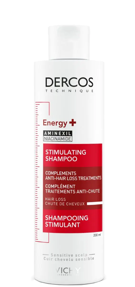 Vichy Dercos szampon wzmacniający do włosów z aminexilem, 200 ml