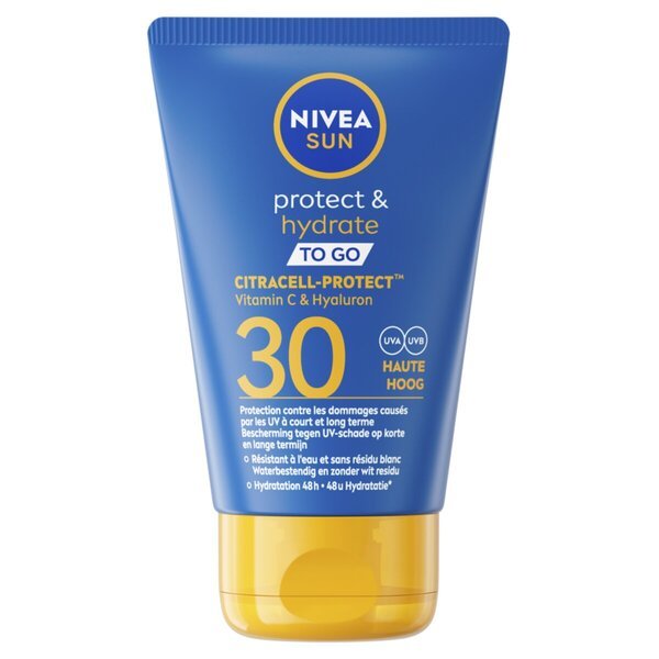 NIVEA Sun Protect & Hydrate mlijeko za sunčanje SPF30 džepne veličine 50 ml