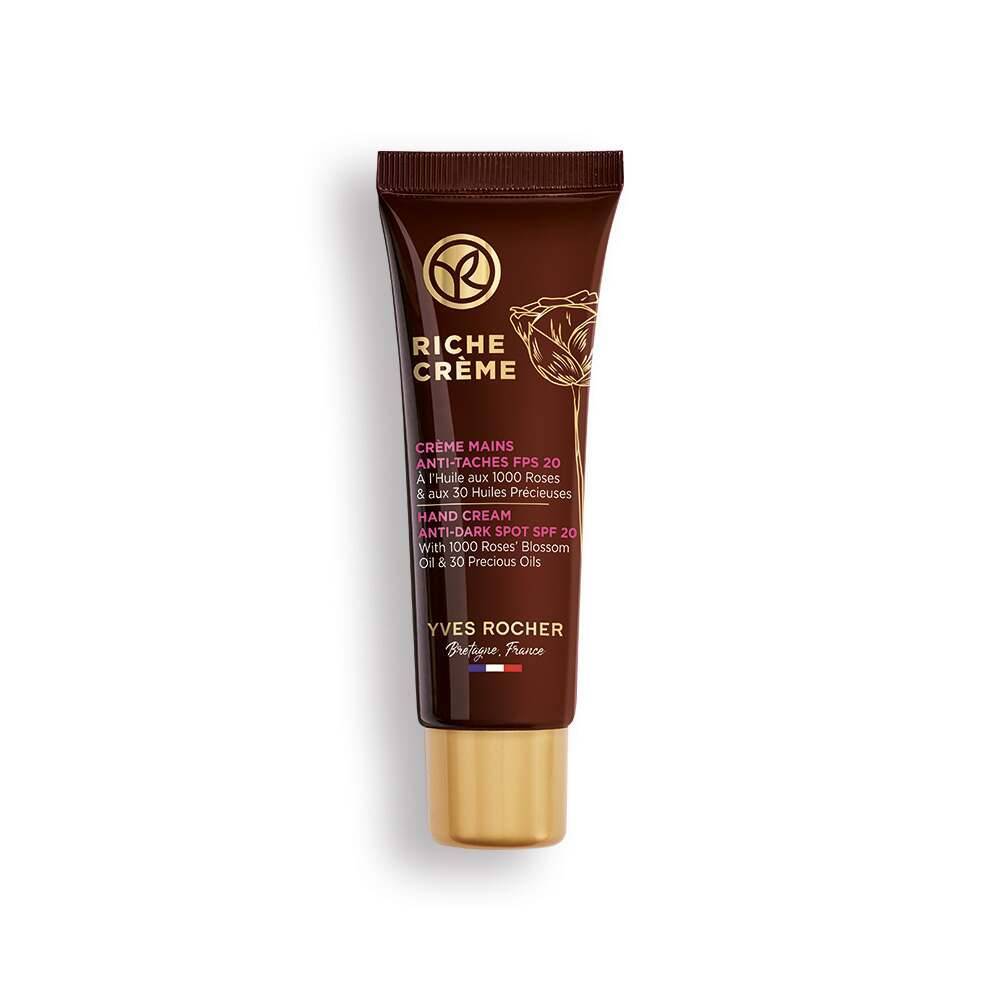 Handcrème tegen puistjes met SPF20