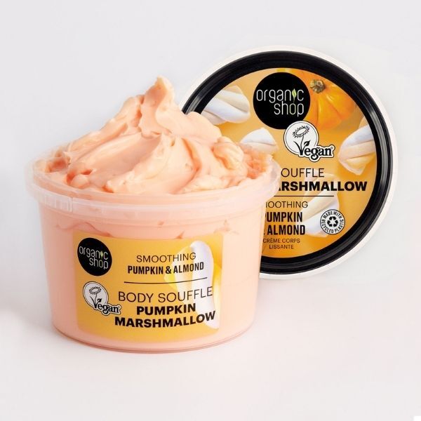 Bio-Shop Kürbis-Marmor-Körper-Soufflé Kürbis & Mandel