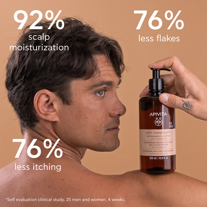 Shampoo Anticaspa Seco Apivita