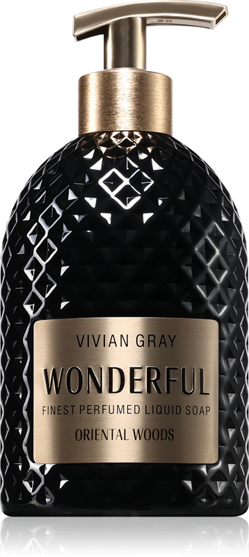 Sabonete líquido suave para mãos Vivian Gray Wonderful Oriental Woods