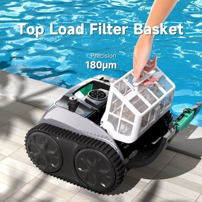 Wybot C1 Pro Wireless Pool Robot with App - Intelligent, Powerful and High-Performing