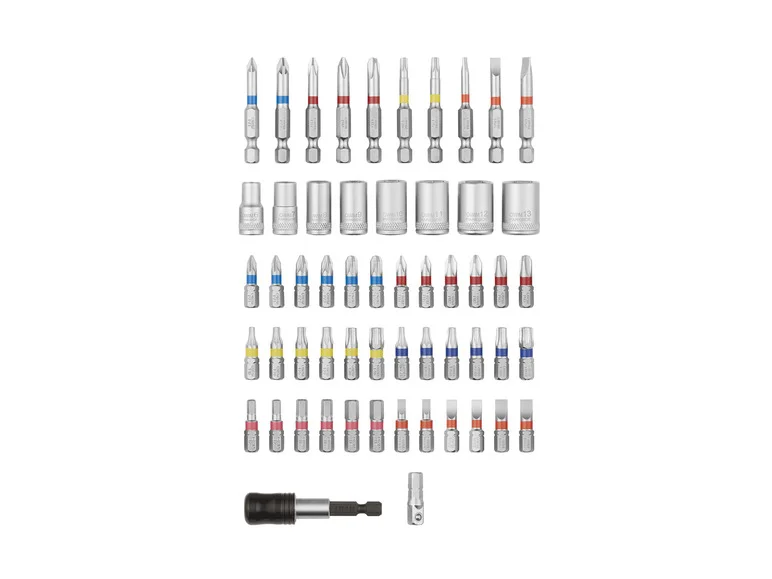 Set de biți lubrifiați PARKSIDE®, set de biți și chei tubulare PBS3 A2