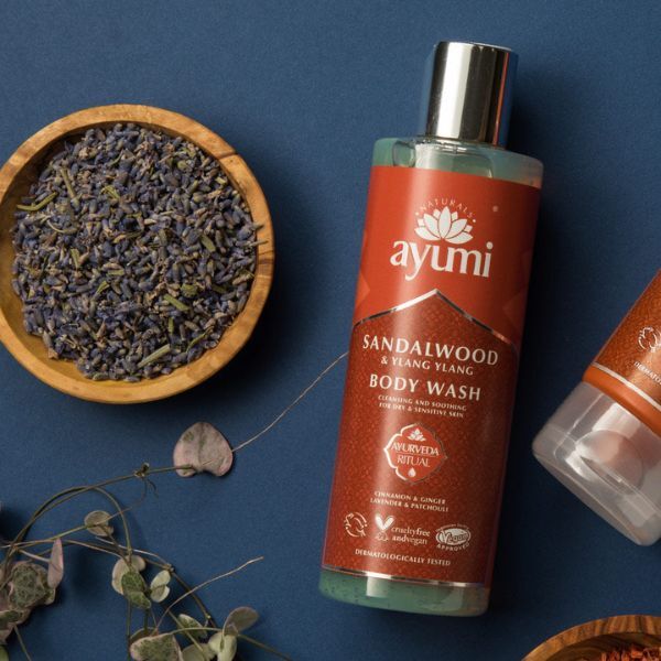 Ayumi Naturals Ylang Ylang & Sandelholz Duschgel 250 ml