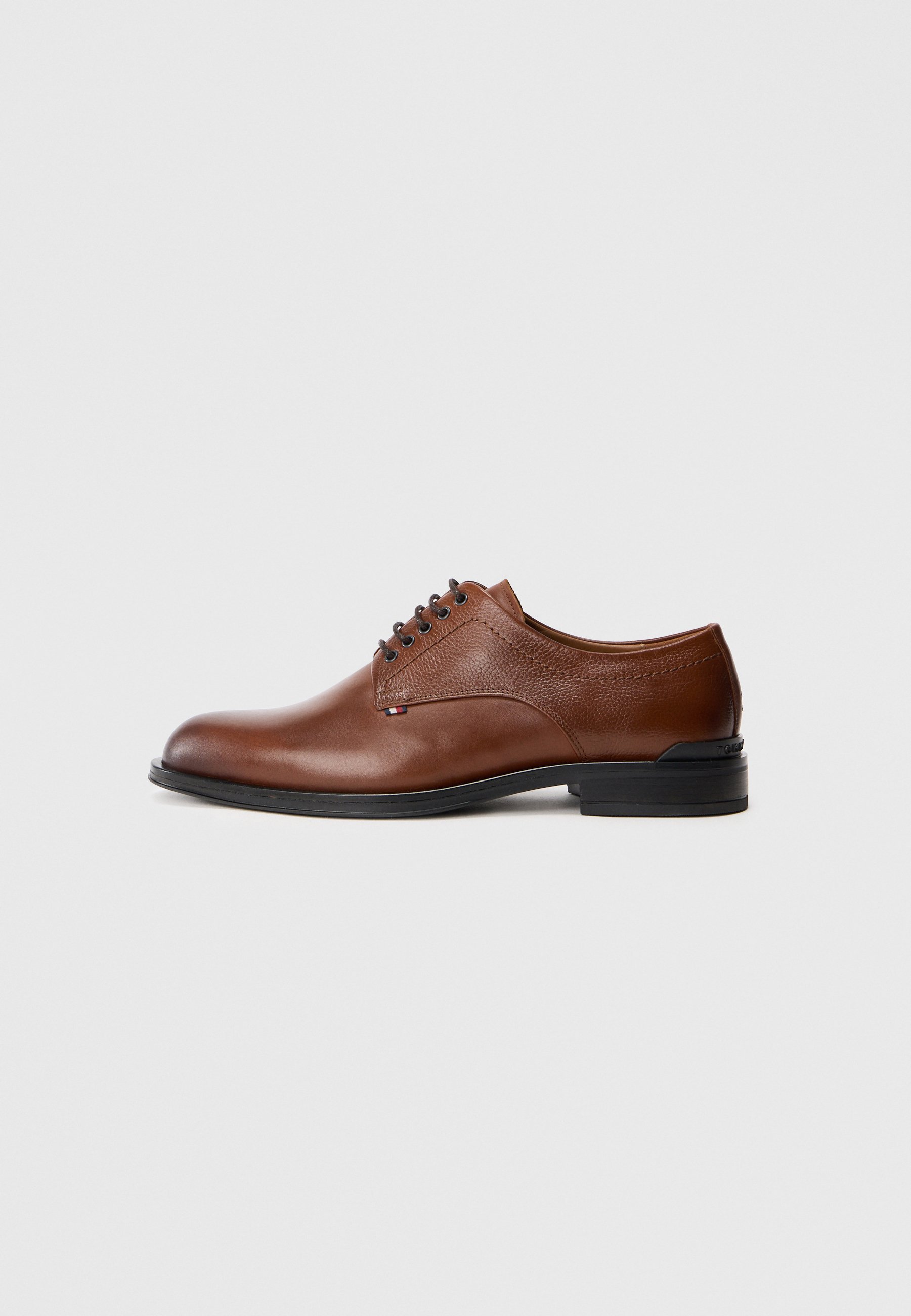 Tommy Hilfiger CORPORATE DERBY - Eleganti scarpe stringate - cognac invernale