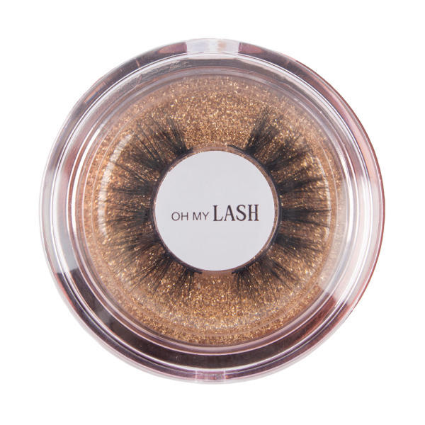 Pestañas postizas individuales Oh My Lash Luxe negras de imitación de visón