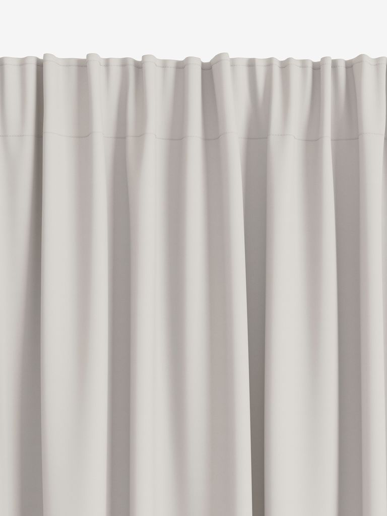 AMUNGEN zavjesa za zamračivanje 1x140x175 cm svijetlosiva