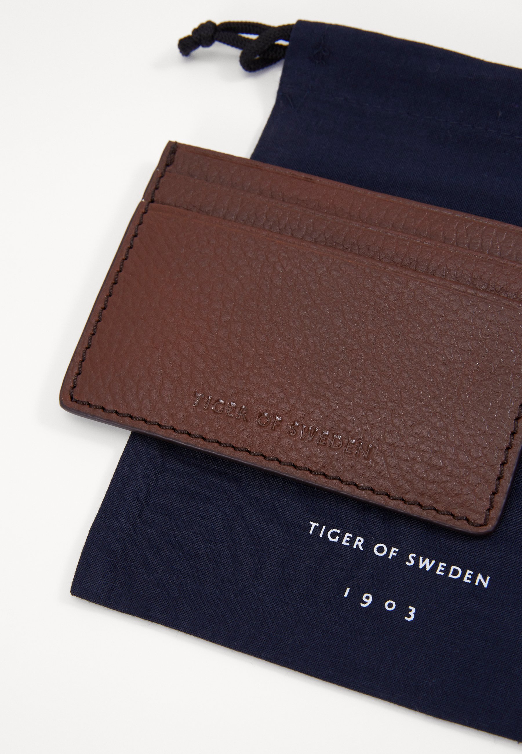 Tiger of Sweden WAKE - Visitekaarthouder - cognac