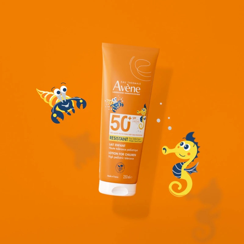 „Avène“ vaikams skirtas losjonas nuo saulės su SPF 50+