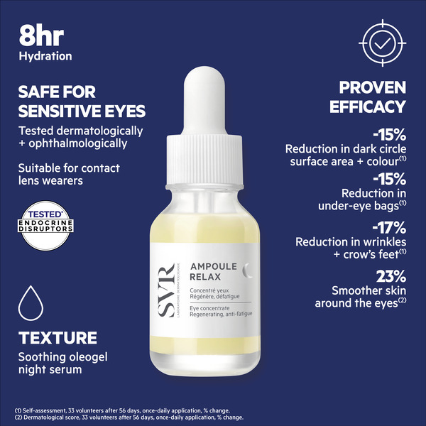 SVR Ampoule RELAX - Regenererende nattøyeserum 15ml