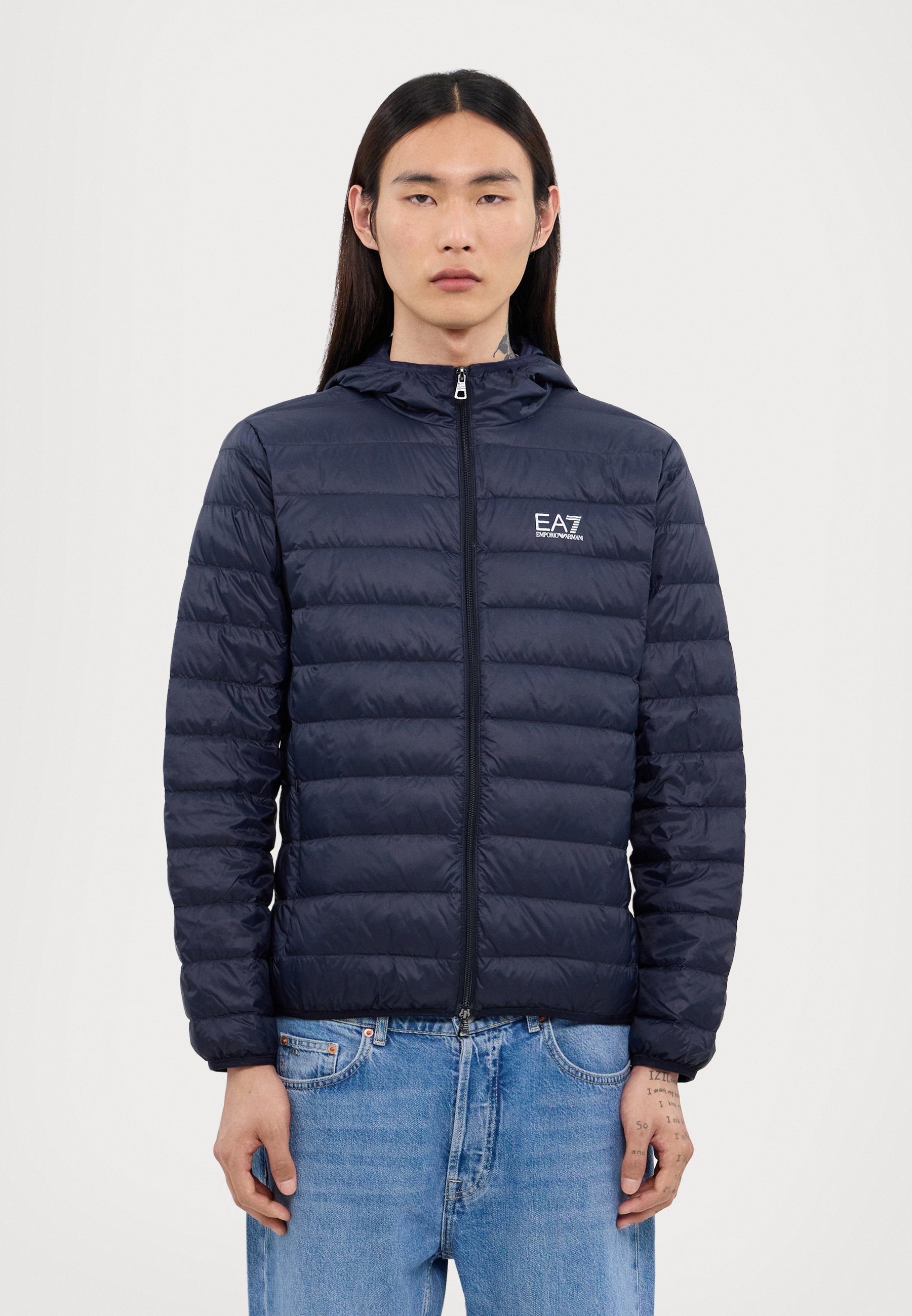 EA7 Emporio Armani TRAIN CORE LIGHT JACKET - Doudoune - bleu Armani
