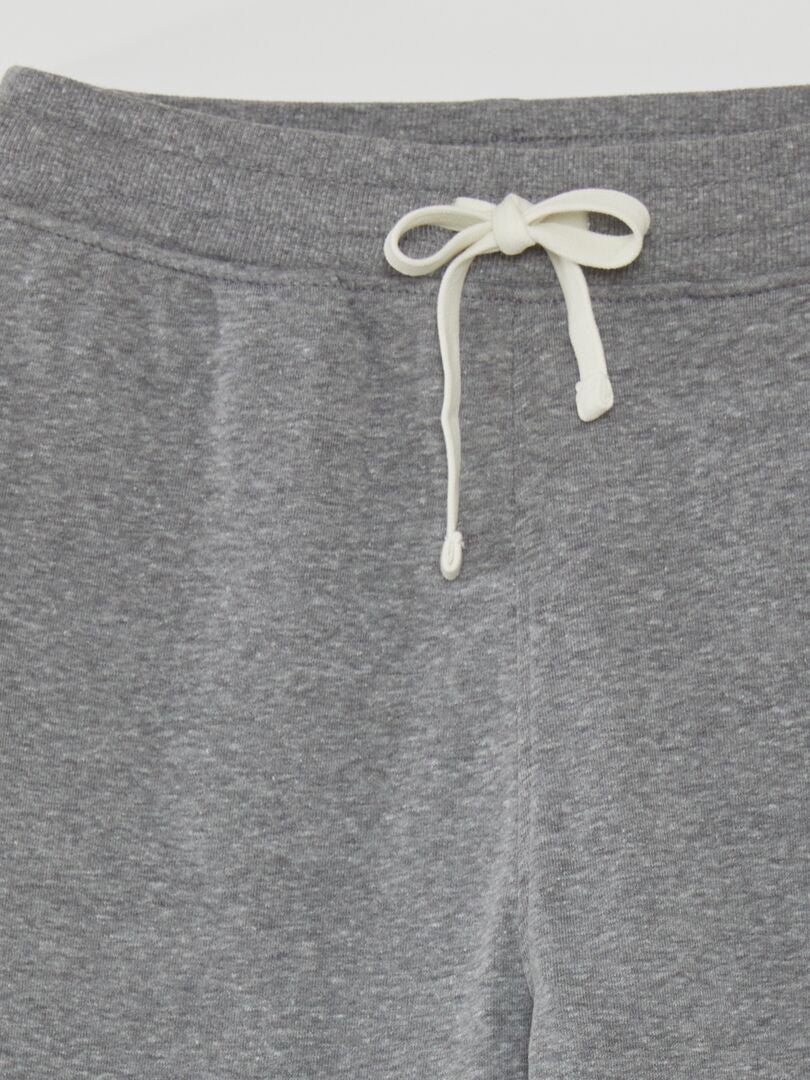 Joggingbroek van French terry - GRIJS