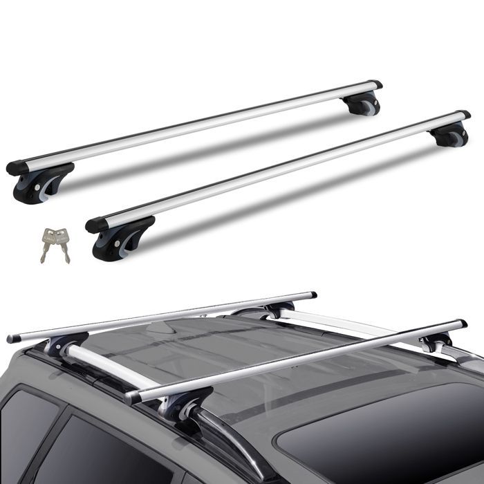 Barre portatutto universali VEVOR - 135 cm - Barre in alluminio per auto - per SUV, berline, furgoni