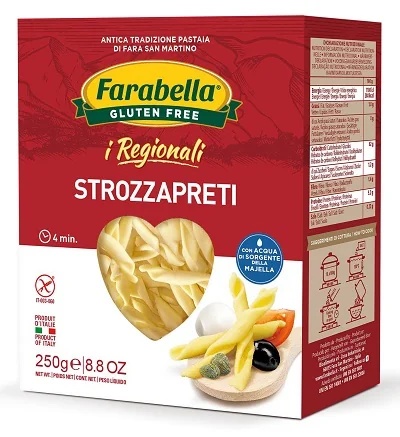 FARABELLA Farabella I Regionali Rústico Strozzapreti Sem Glúten 250 g