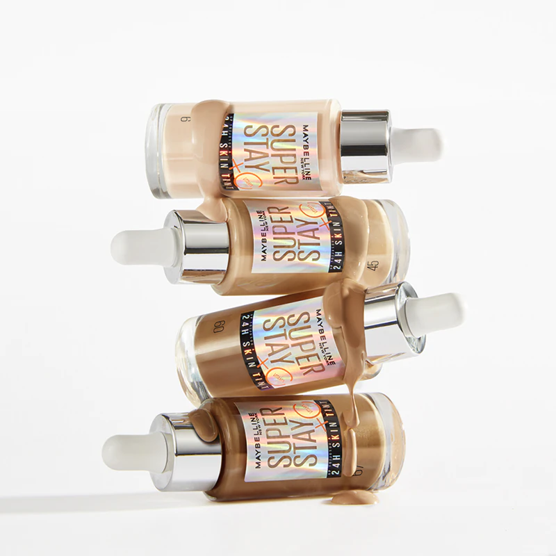 MAYBELLINE NEW YORK SuperStay Vitamine C Skin Tint serum voor een egale teint.
