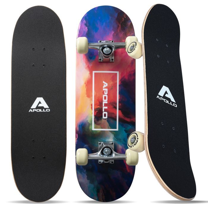 Skate infantil - Cor Nebulosa - 71 cm x 20 cm - Apollo