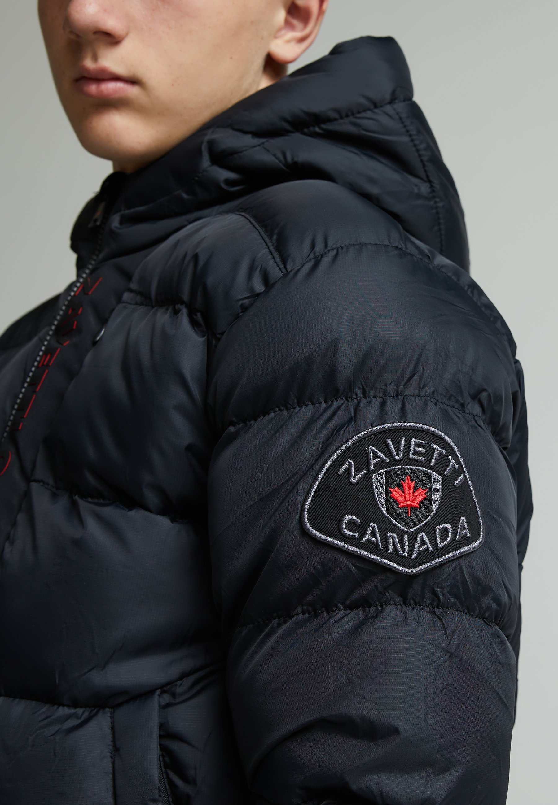 Zavetti Canada GATTALINI PUFFERJACKET - Winterjas - gitzwart