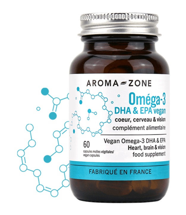 Veganes Omega-3 – 60 Kapseln – Nahrungsergänzungsmittel