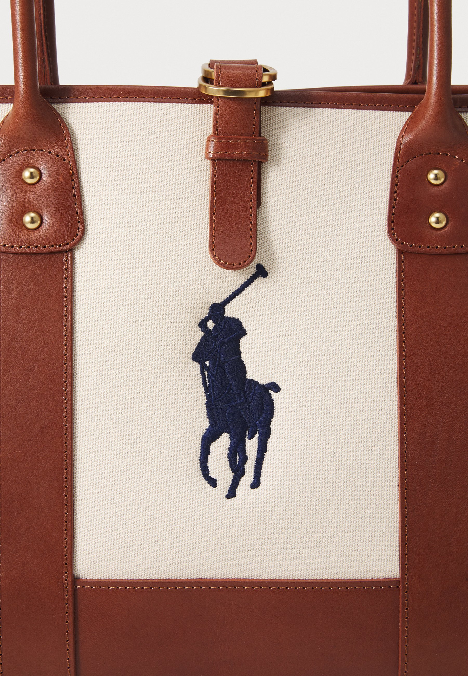 DOGS TOTE UNISEX - Käsilaukku - pale oakPolo Ralph Lauren