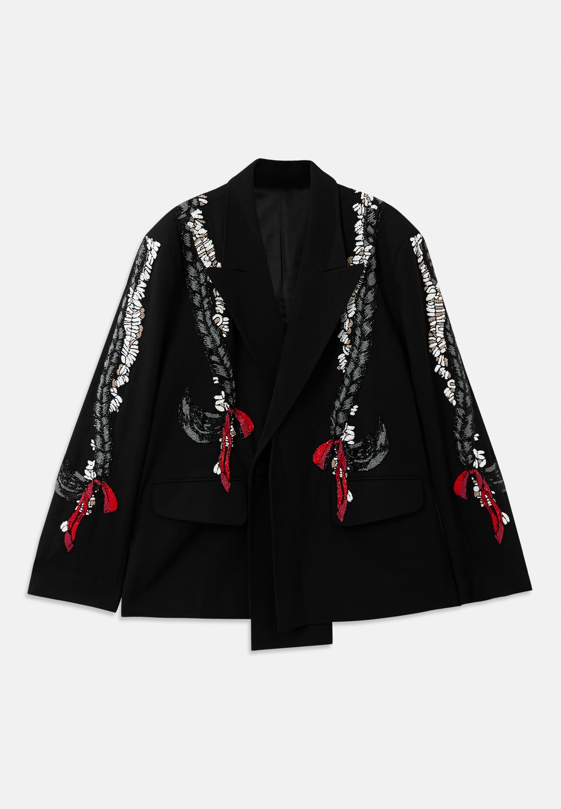 Dhruv Kapoor HANDCRAFTED BRAIDS - Blazer-Jacke - schwarz