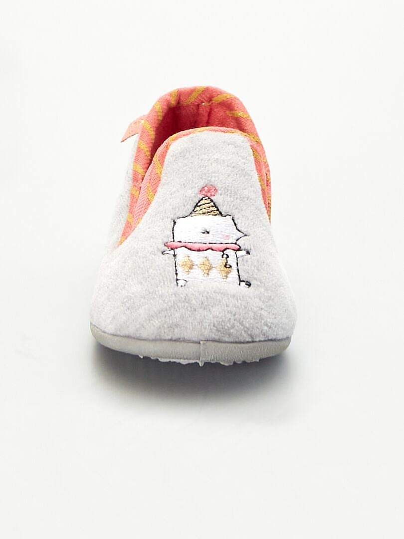 Kattenslippers - ROZE