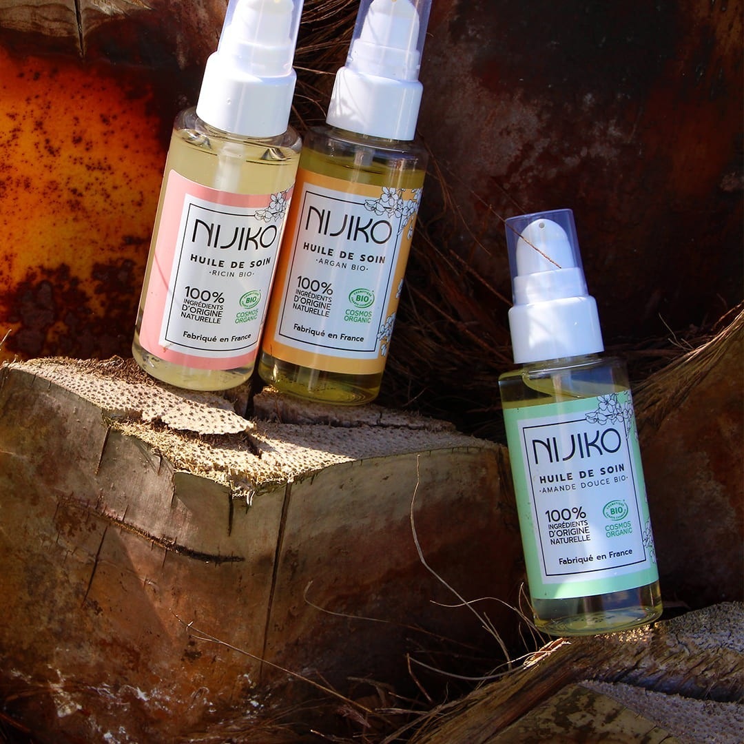 NIJIKO Huile de Soin Bio Multi-usages au Ricin
