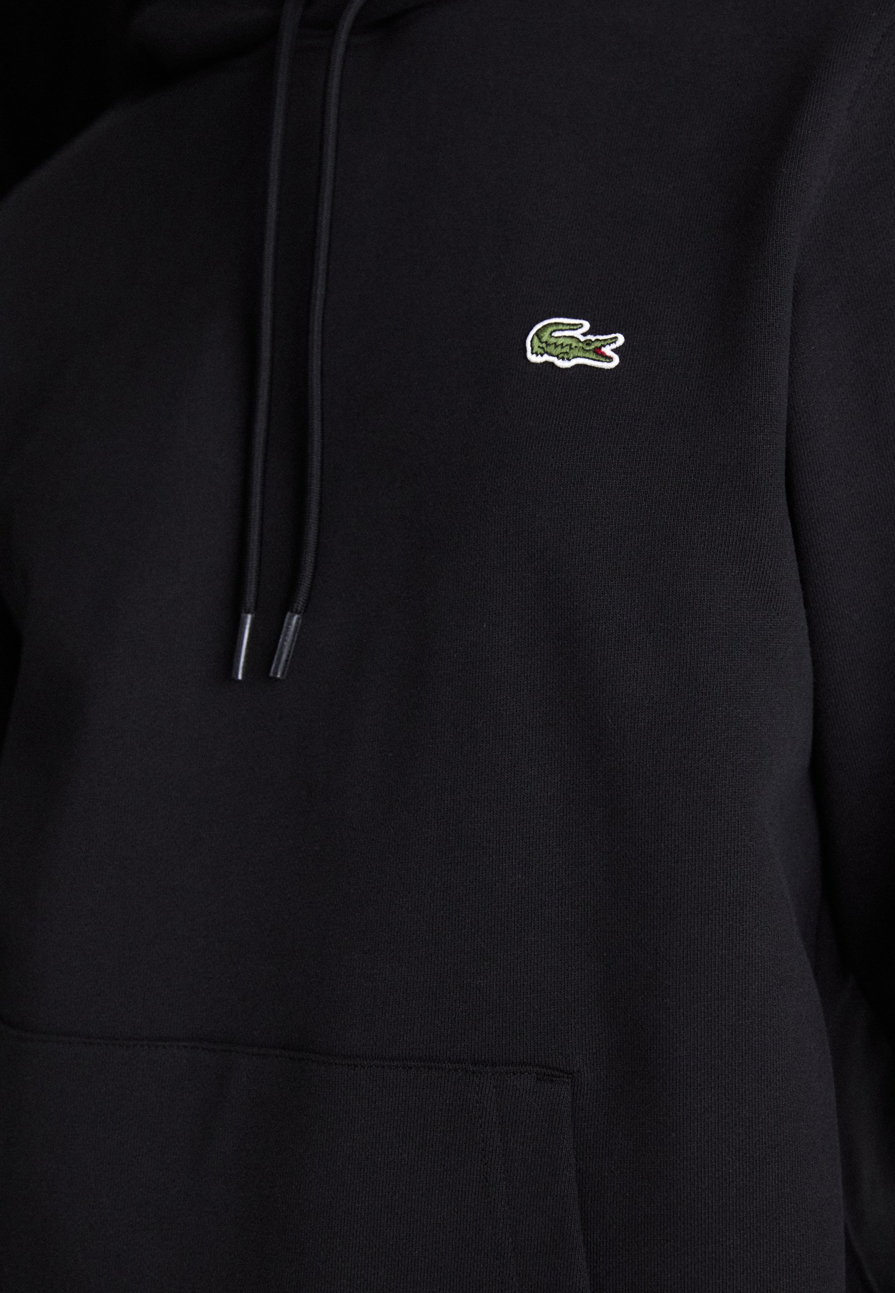 Sweat-shirt Lacoste unisexe noir