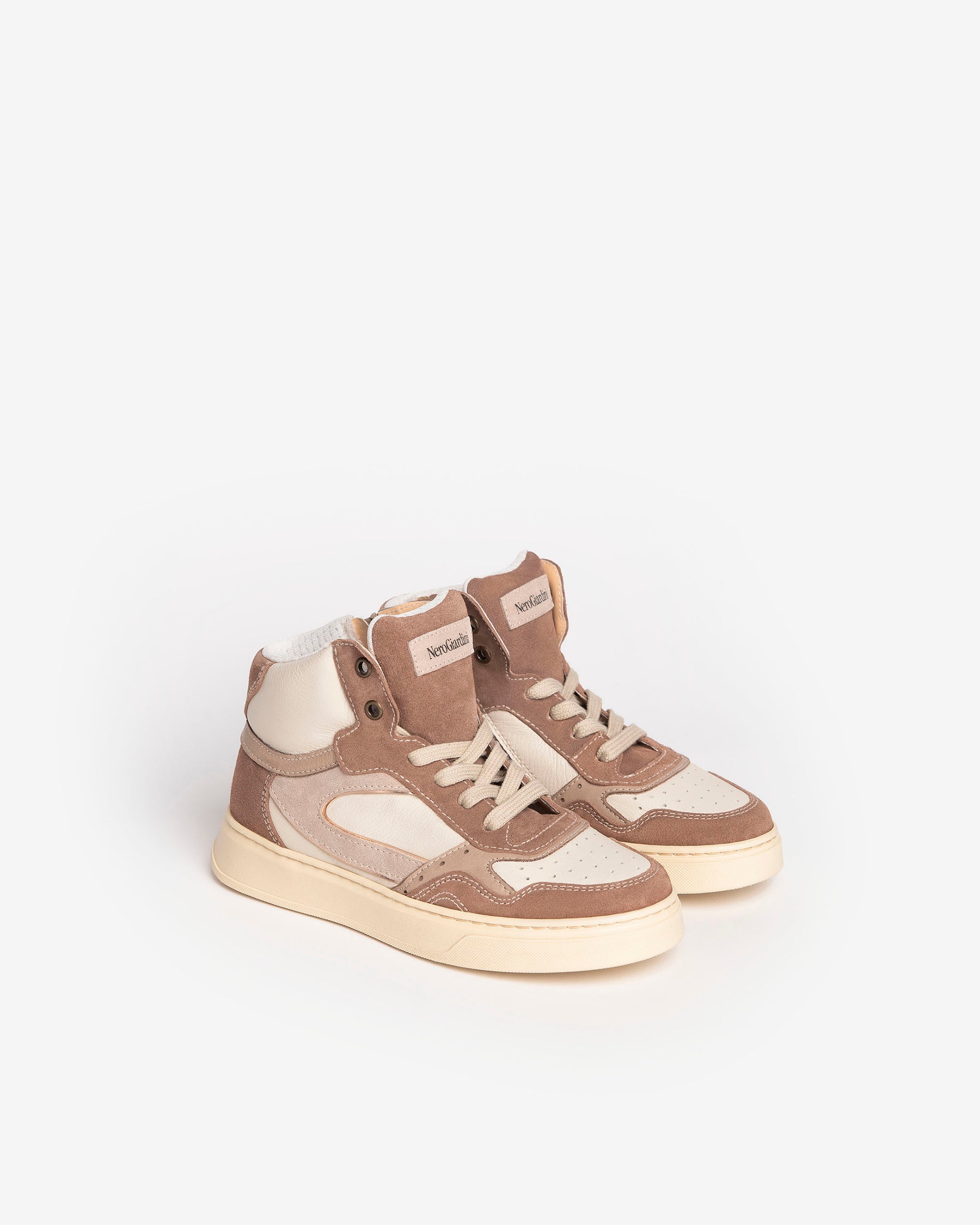 Baskets en daim et cuir pour adolescentes