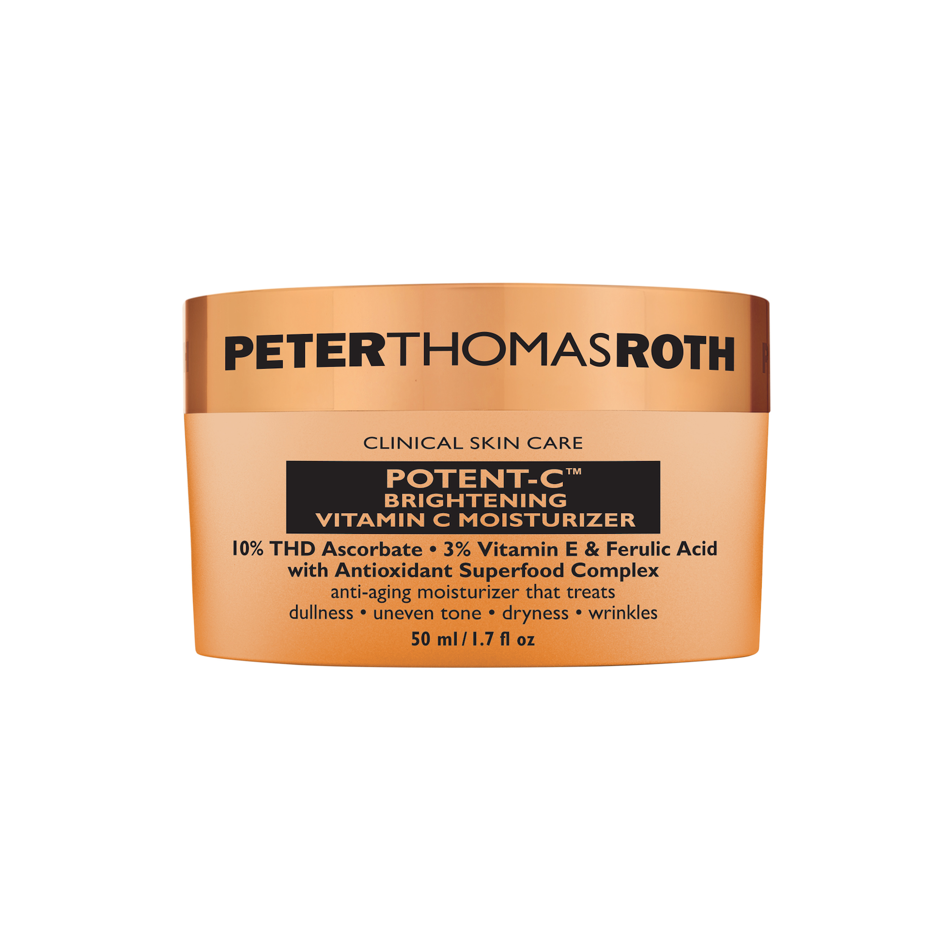 Potent-C™ Világosító C-vitaminos Hidratáló Nappali Krém 50 ml - Peter Thomas Roth
