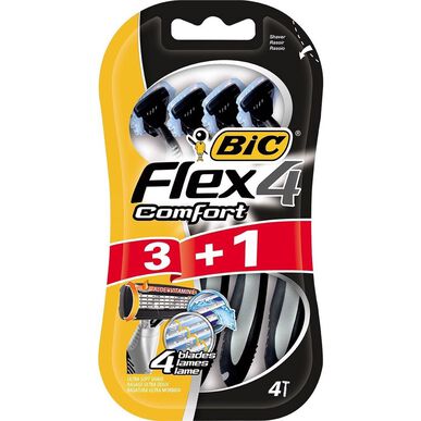 Bic Flex kertakäyttöterät 4 kpl
