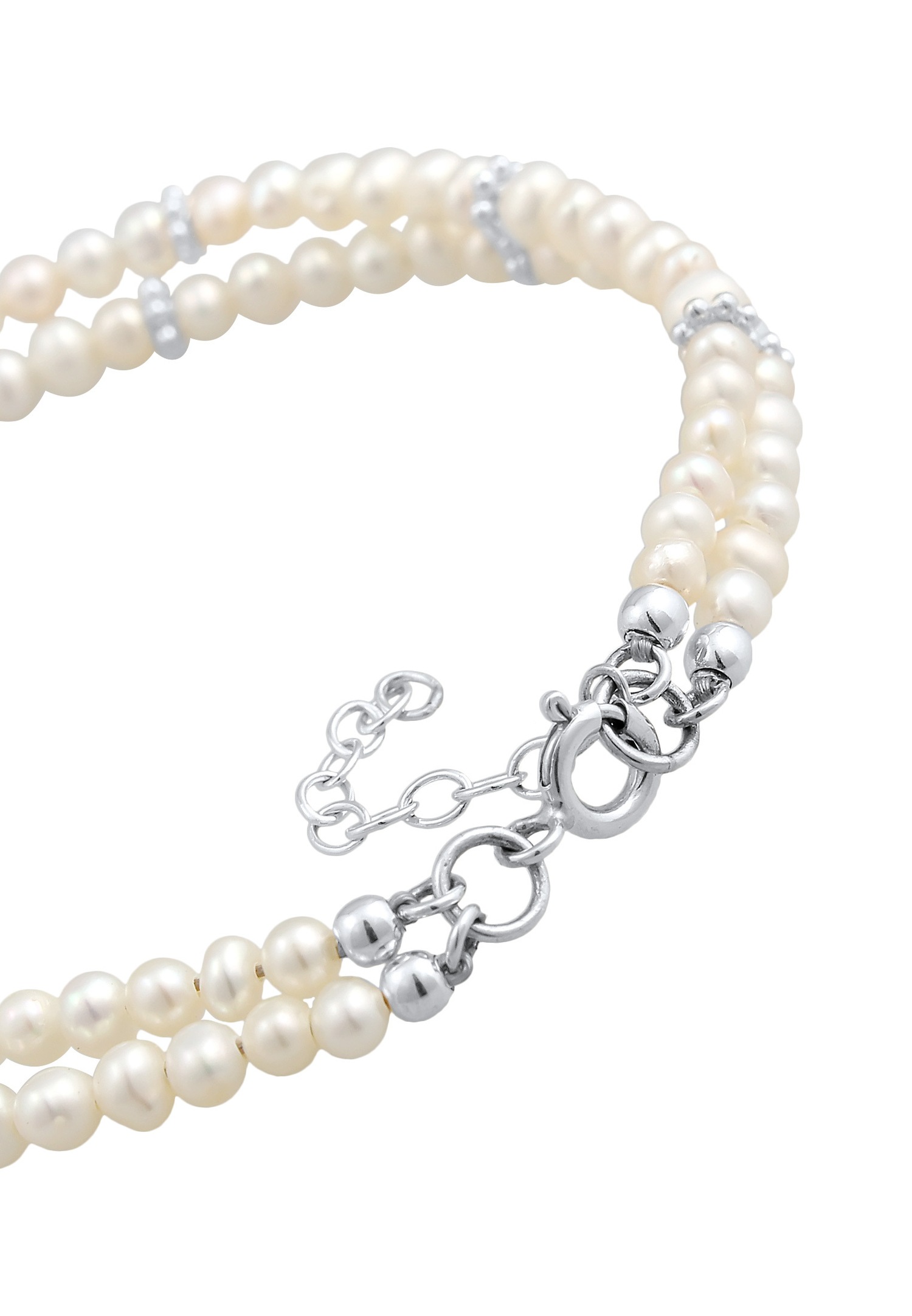 Elli Dames Elegant Eenvoudig met Zoetwater Gekweekte Parel in 925 Sterling Zilver