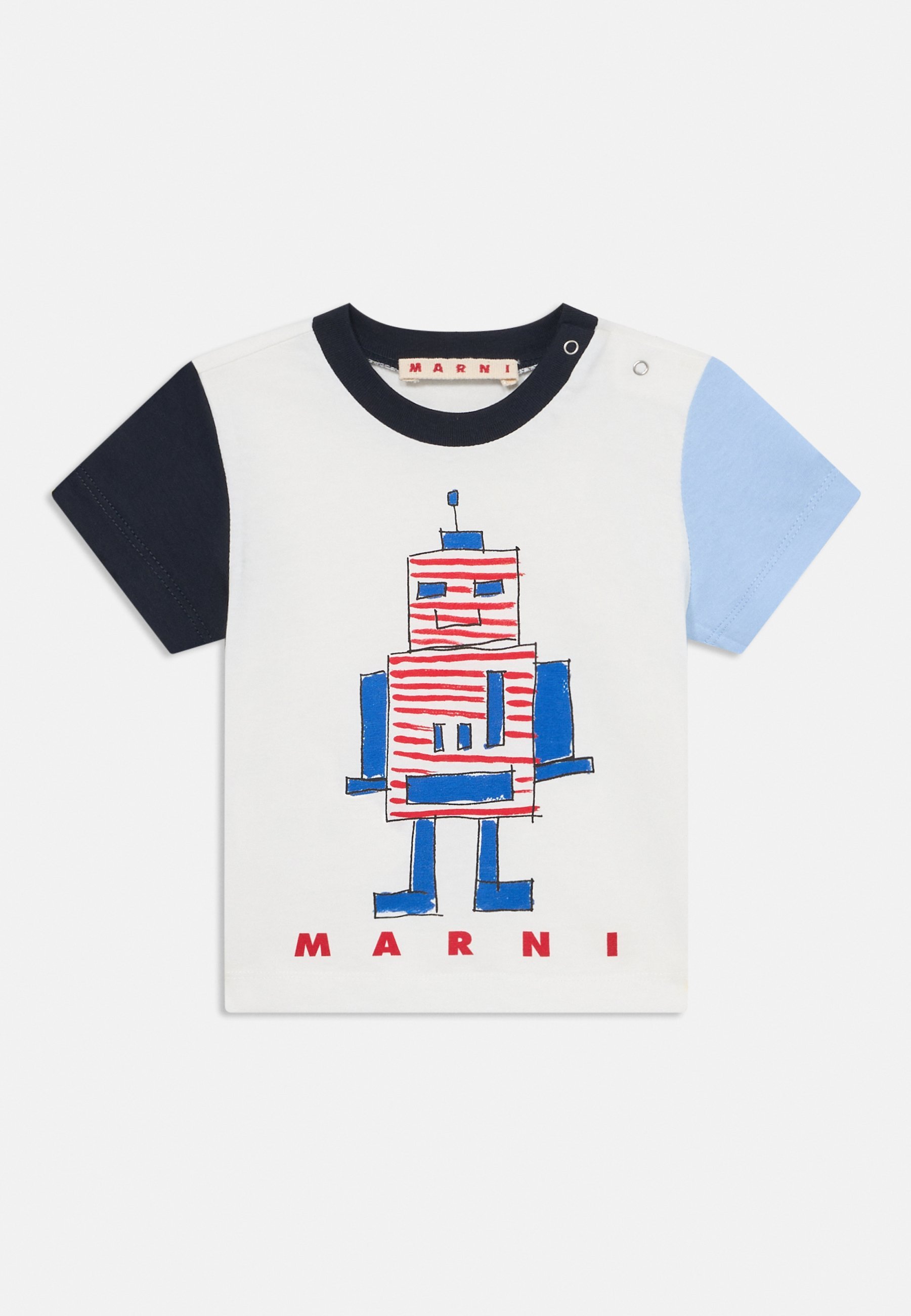 Marni UNISEXE - T-shirt imprimé - crème fouettée